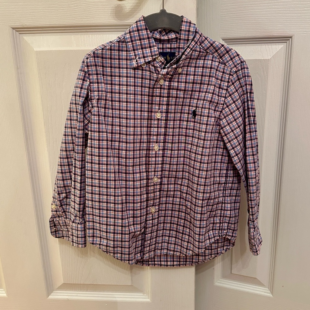 Ralph Lauren Plaid Button Down